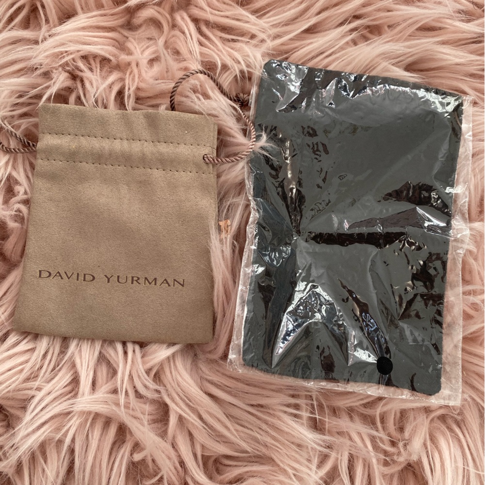 David Yurman jewelry bag